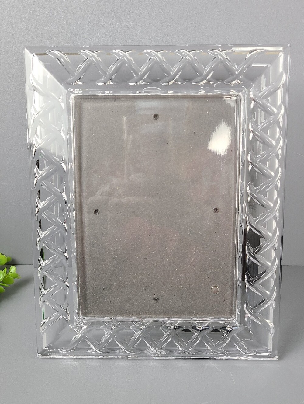 Rosenthal Crystal Vintage Picture Frame